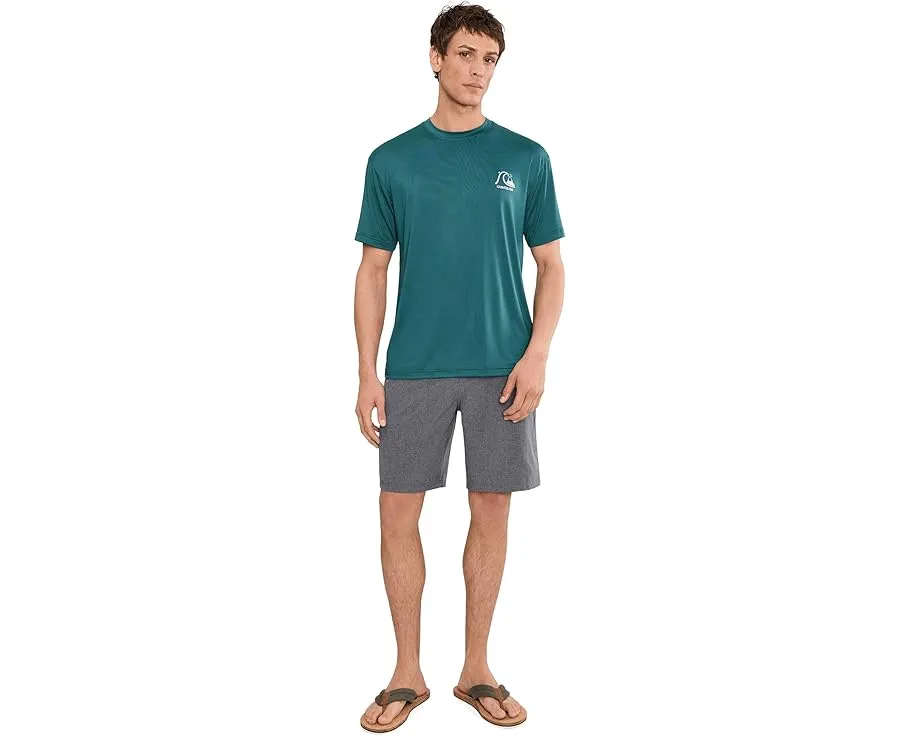 Гибридные шорты Union Heather Amphibian 20 от Quiksilver с водоотталкивающей пропиткой