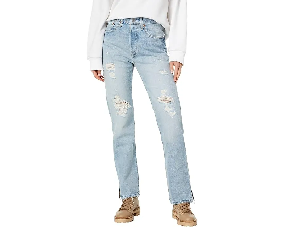 Джинсы Levi's Premium 501 классического кроя с высокой посадкой