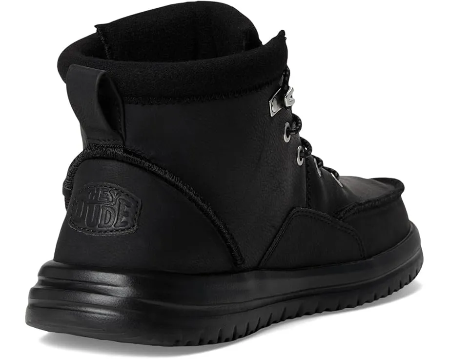 Ботинки Hey Dude Bradley Classic Tumbled на шнуровке с водонепроницаемой кожей