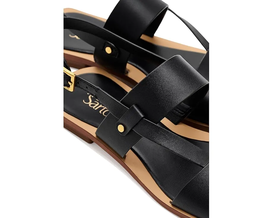 Сандалии Franco Sarto Enrica с открытым квадратным носком и регулируемой застежкой