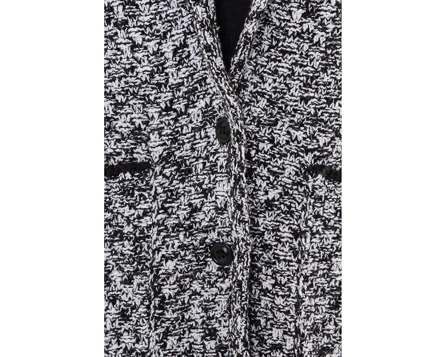 Жакет Petite Eileen Fisher из перуанского хлопка с воротником с вырезом