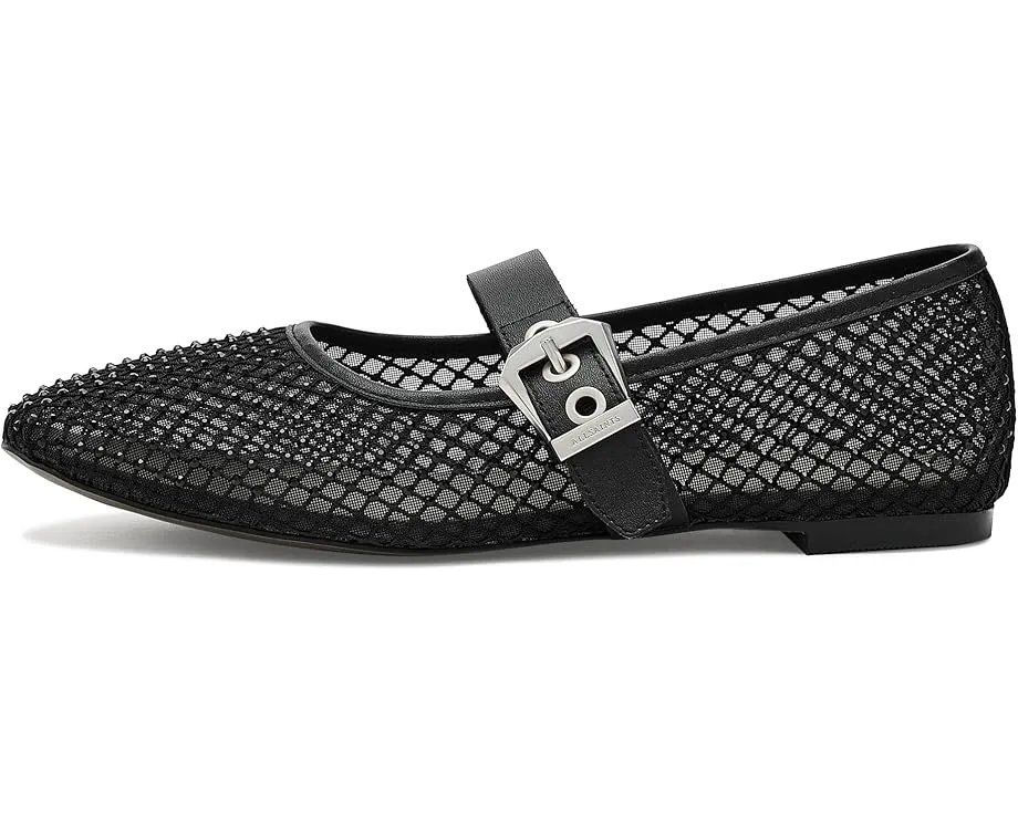 Туфли AllSaints Holly из сетки с кристаллами и пряжкой