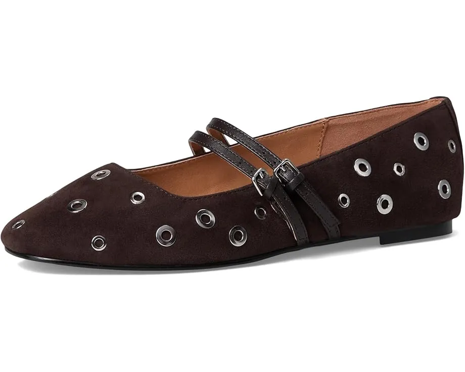 Балетки Madewell Greta с двойным ремешком и люверсами