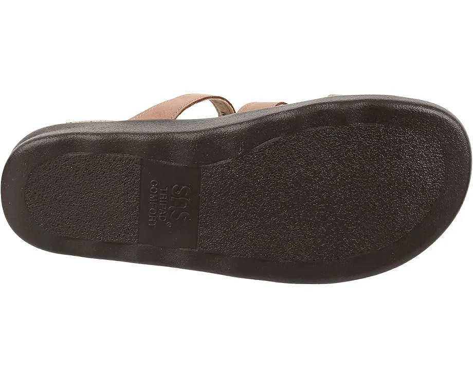 Сандалии SAS Naples с регулируемыми ремешками и стелькой из суперзамши