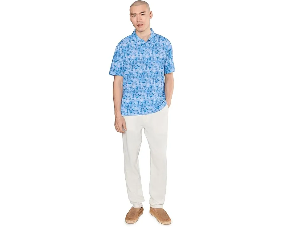 Рубашка поло Tommy Bahama Bahama Coast Fizz Impressions из переработанного полиэстера