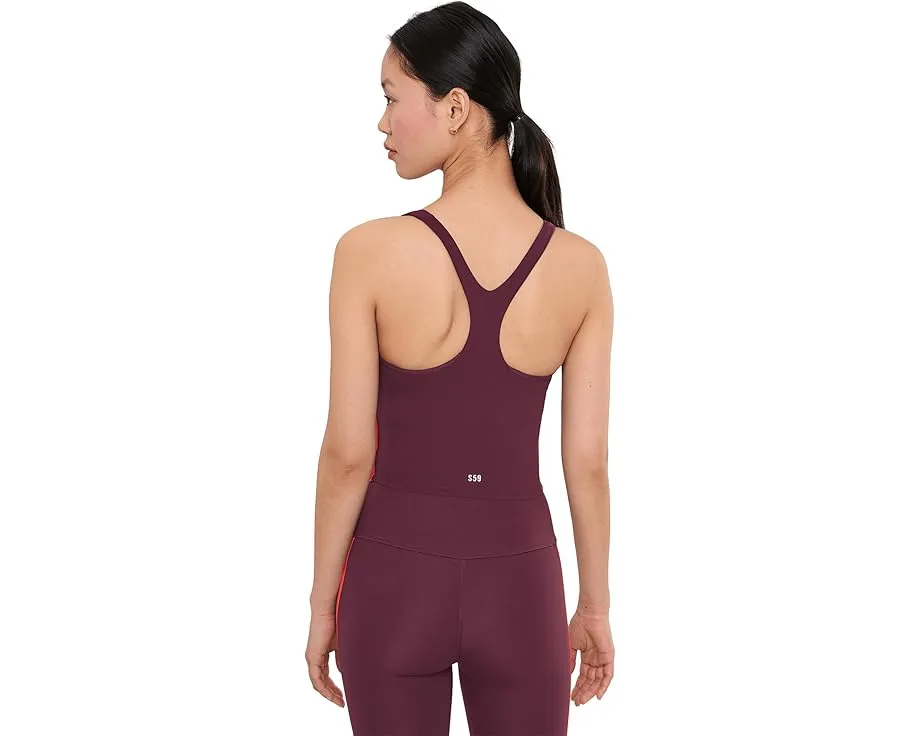 Топ Ella Airweight с контрастными полосами и встроенным бюстгальтером Splits59