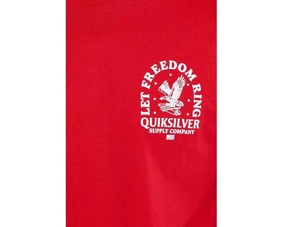 Футболка Quiksilver Freedom Ring с принтом