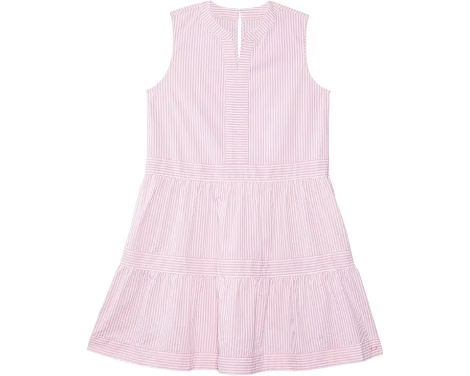 Платье Vineyard Vines Kids Harbor Tiered для девочек с защитой UPF 50