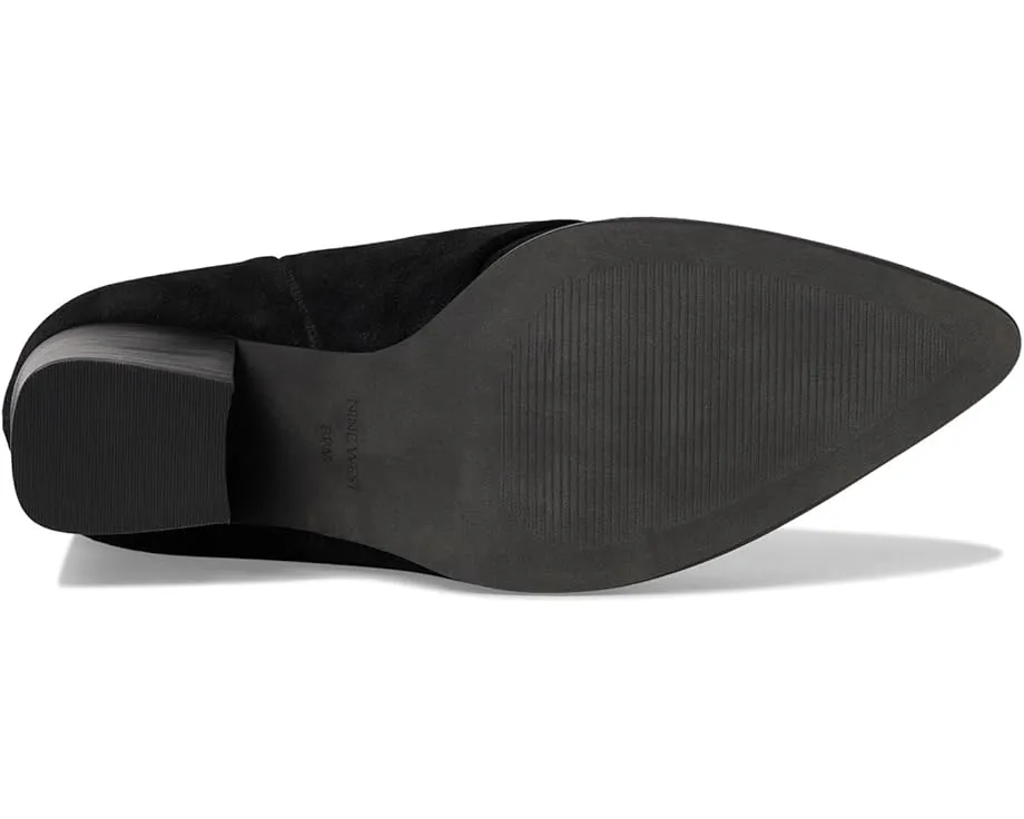 Ботинки Nine West Chicke из замши на устойчивом каблуке