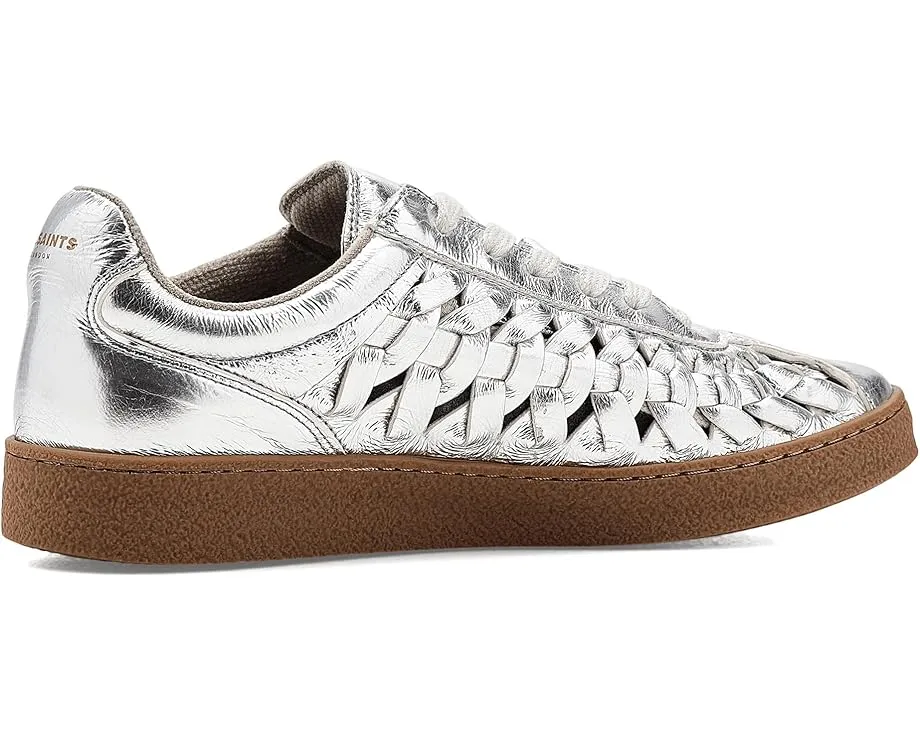 Кроссовки Velma Woven AllSaints с плетеным кожаным верхом