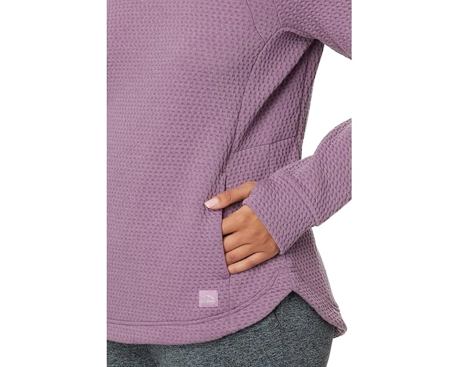 Свитер L.L.Bean Ridgeknit Crossneck с капюшоном