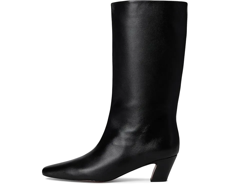 Ботинки Cleo Kicked Heel Calf Boots до икры на каблуке из спилка Loeffler Randall