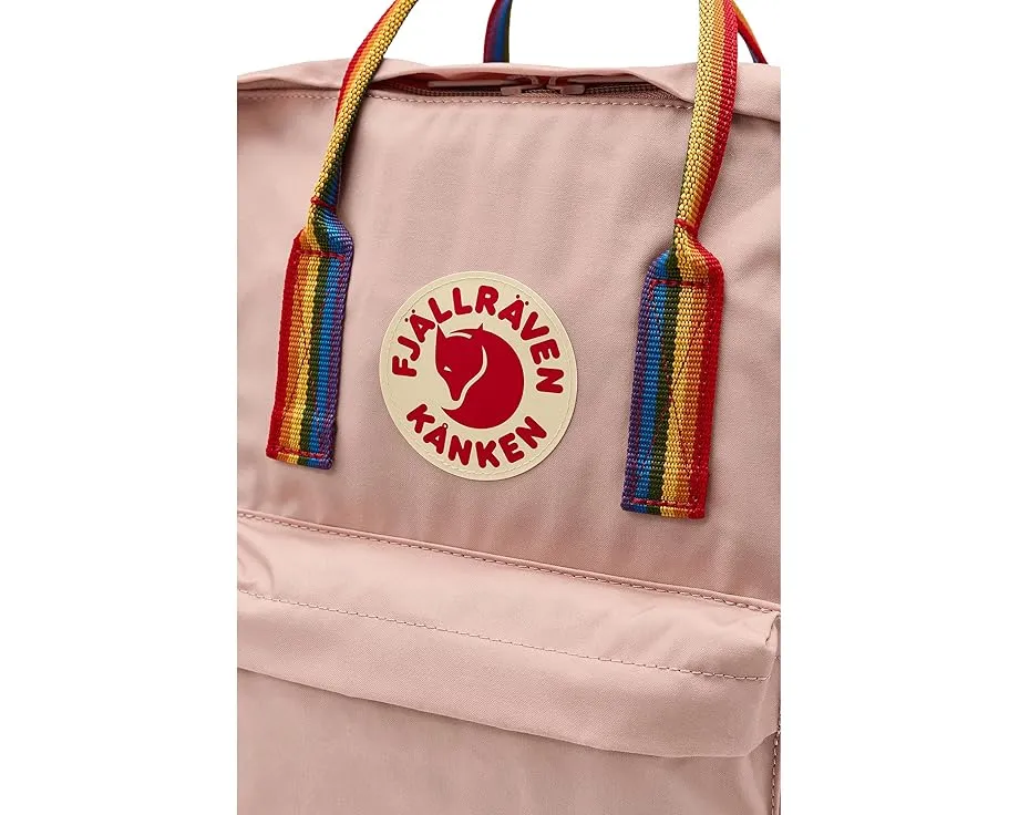 Рюкзак Fjällräven Kanken Rainbow с радужным дизайном и четырьмя отделениями