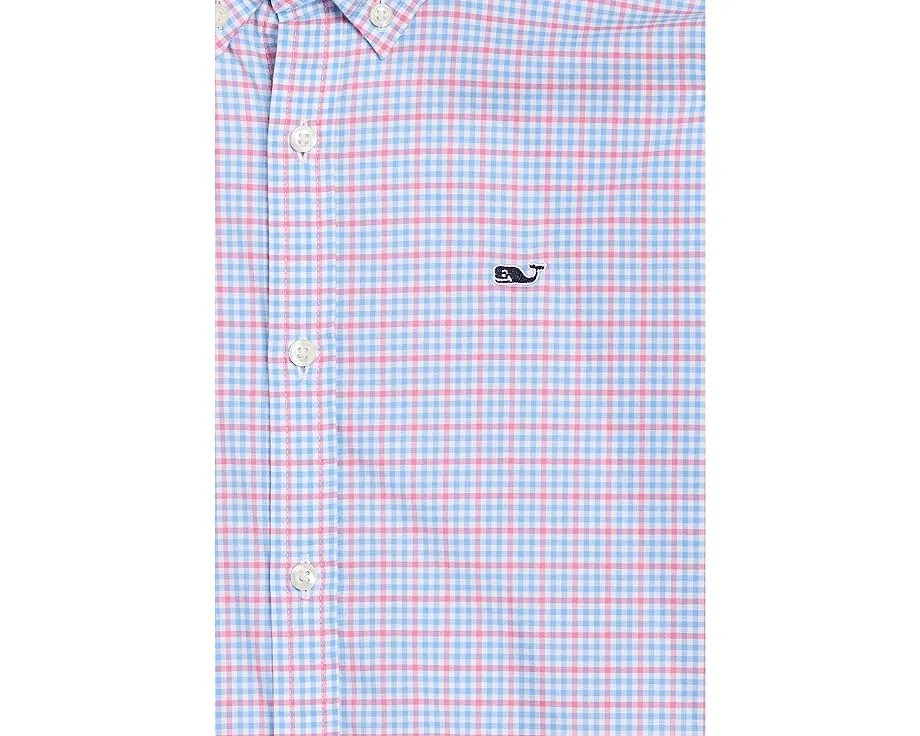 Хлопковая рубашка Catamaran Check Performance от Vineyard Vines