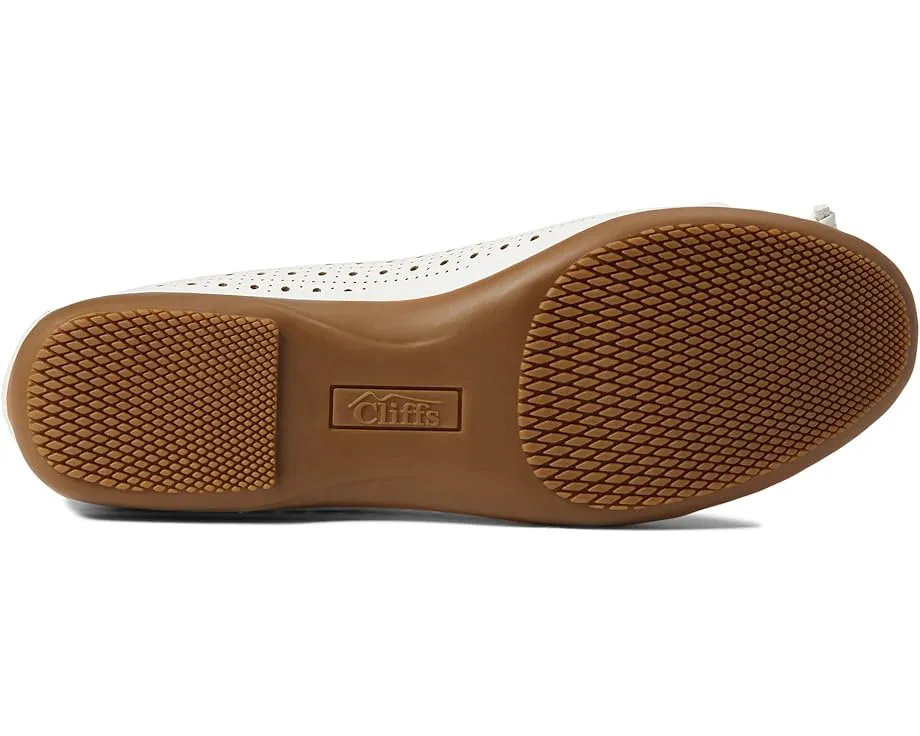 Cliffs by White Mountain балетки Cheryl с бантом на мыске и текстурным каблуком