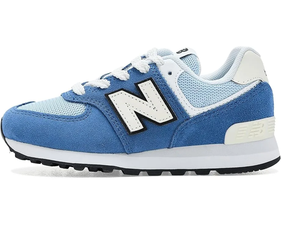 Детские кроссовки New Balance 574 с верхом из замши и сетки