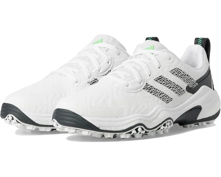 Бесшипные кроссовки для гольфа Adidas Codechaos 25 с водонепроницаемым верхом и технологией TWISTGRIP