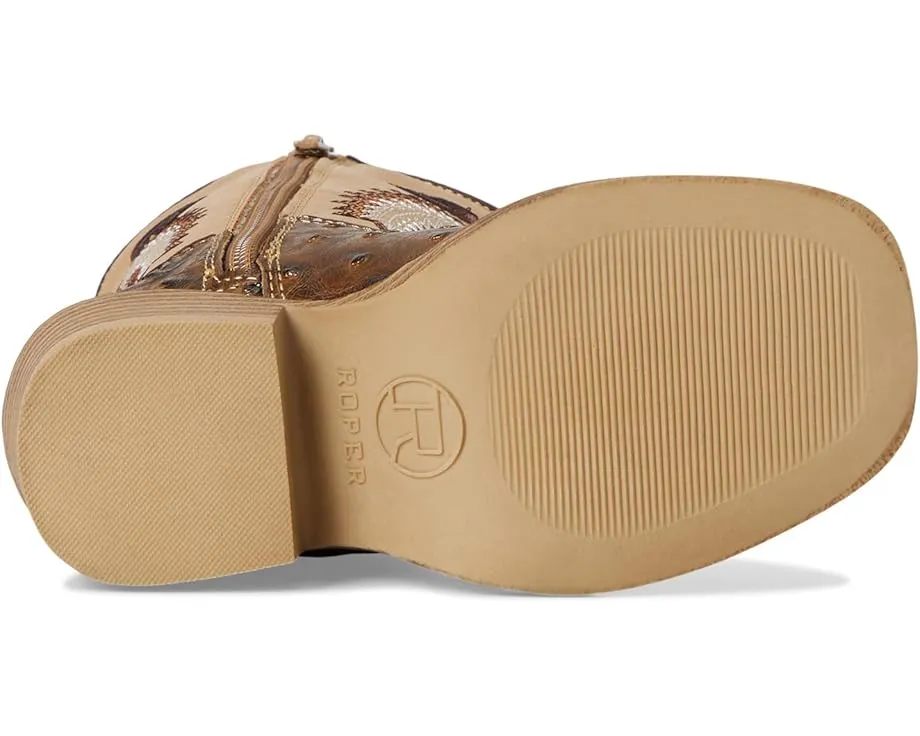 Ковбойские сапоги Walker Bumps для малышей с эффектом страуса от Roper Kids