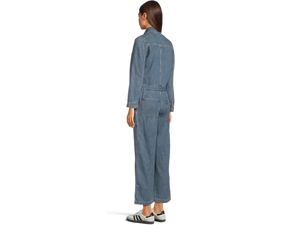 Комбинезон Levi's Iconic из хлопка и лиоцелла с поясом и широкими брюками