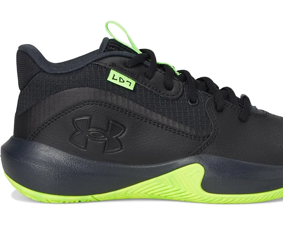 Under Armour детские баскетбольные кроссовки Lockdown 7 с сетчатыми вставками