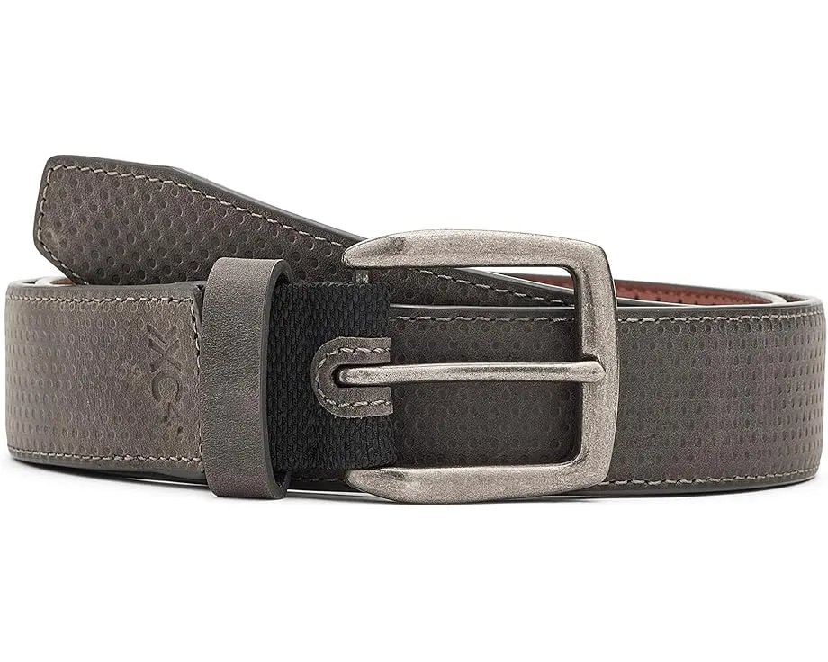 Ремень Xc4 Burnished Perforated Belt от Johnston & Murphy из перфорированной замши