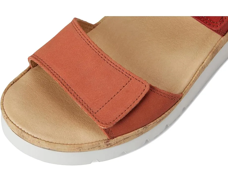 Сандалии Samuel Hubbard Portola Two-Strap с регулируемыми липучками и клиновидным каблуком