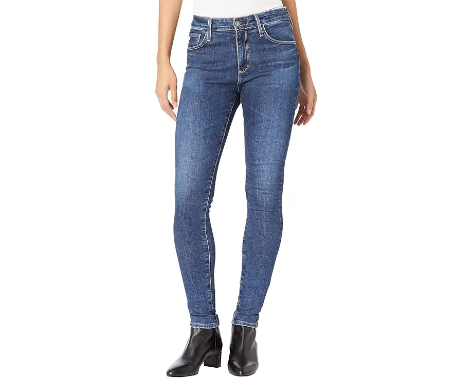 Джинсы AG Farrah High-Rise Skinny зауженные с высокой посадкой