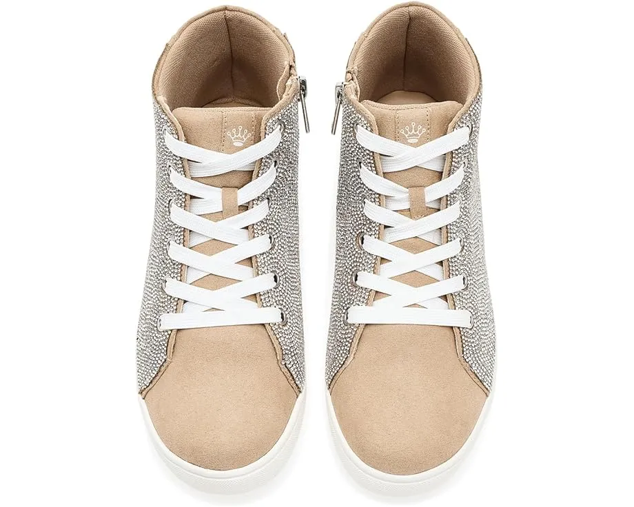 Высокие кроссовки Kula для девочек с кристаллами и молнией от Nina Kids