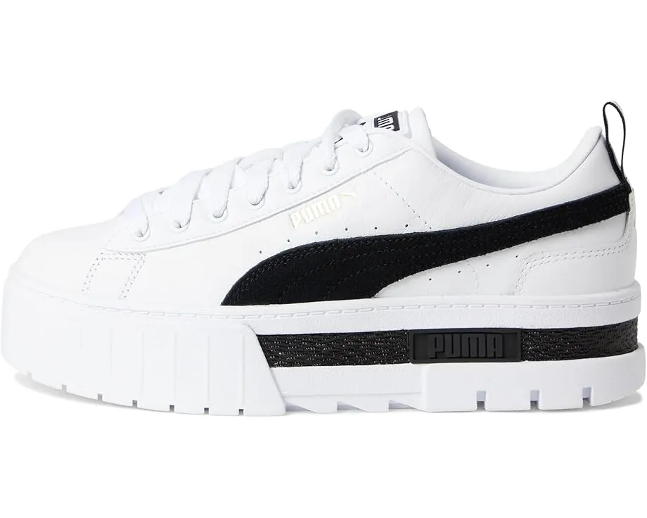 Кроссовки Puma Mayze из комбинированных материалов с петлей на пятке