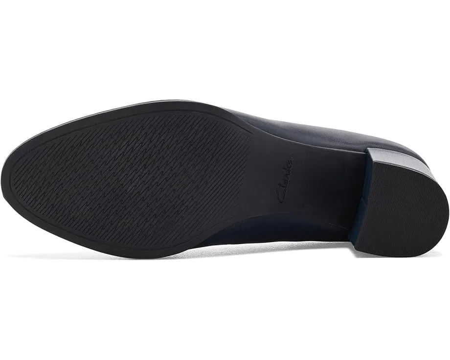 Клатч Freva 55 Court кожаный на каблуке 7 см Clarks