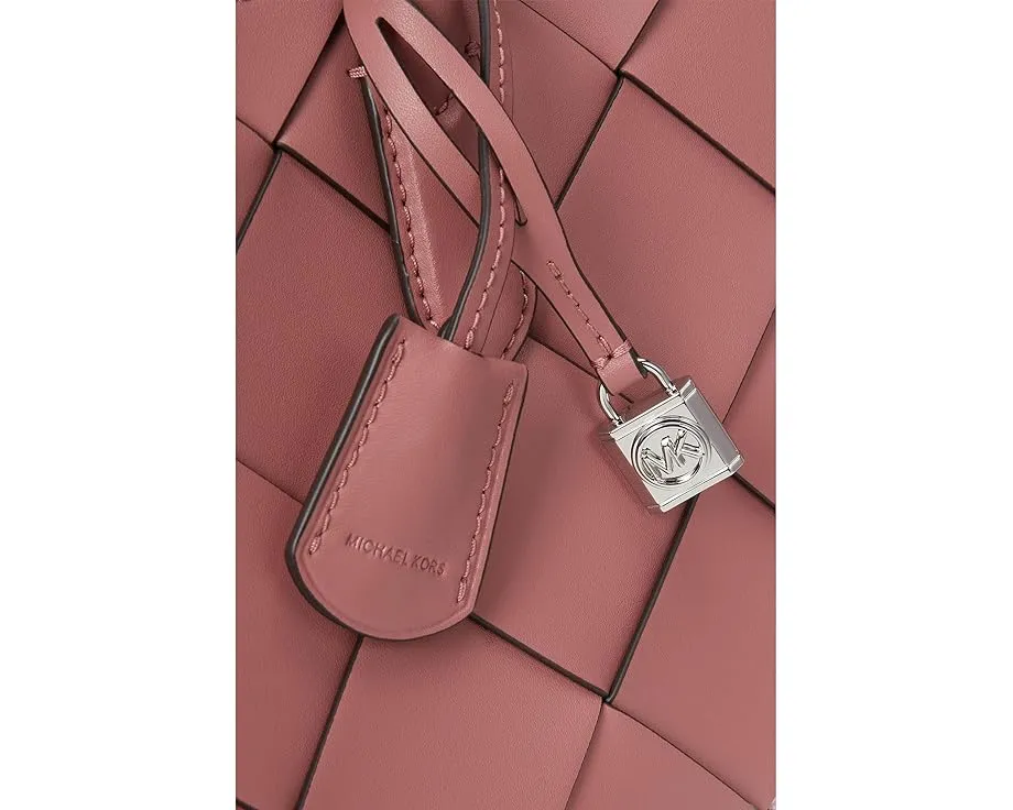 Сумка-сатчел MICHAEL Michael Kors Scarlett Medium East West из ПВХ