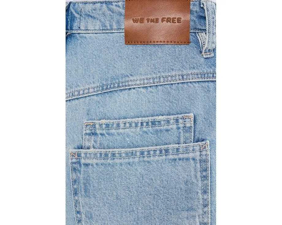 Free People We The Free Minimalist Moxie Barrel Jeans джинсы бочонок
