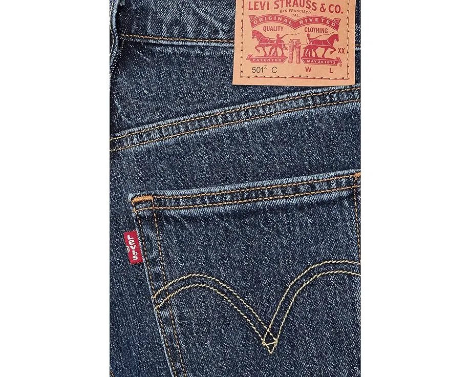 Джинсы Levi's 501 Curve для женщин с прямым кроем и высокой посадкой