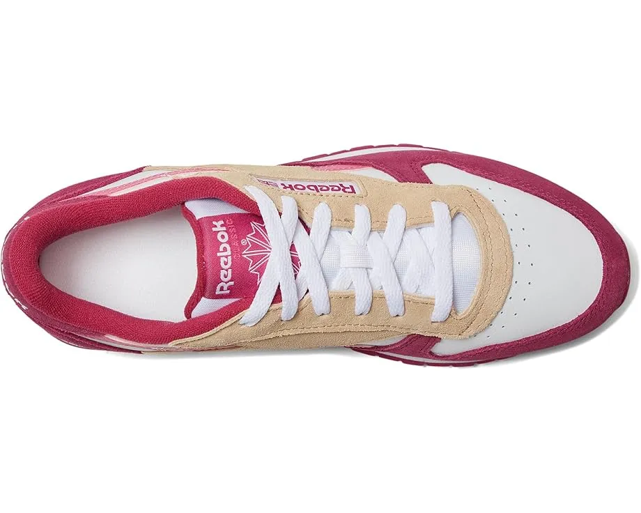 Кроссовки Reebok Lifestyle Classic Leather из кожи с резиновой подошвой