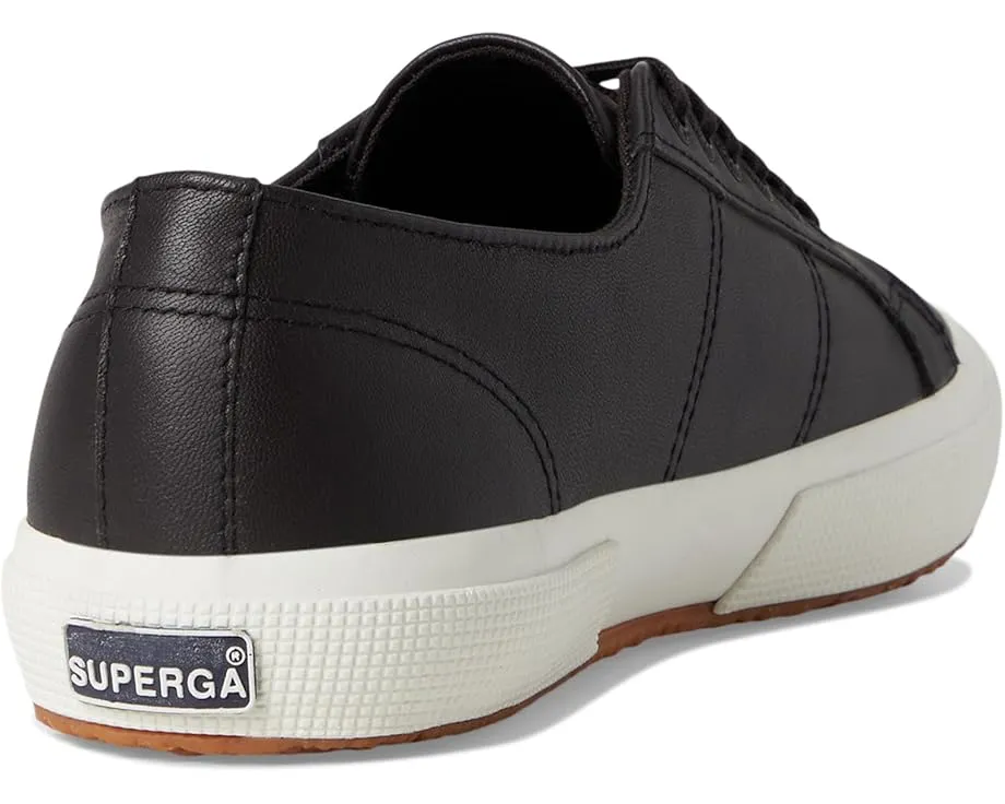 Кроссовки Superga 2750 Nappa из натуральной кожи с круглым носком