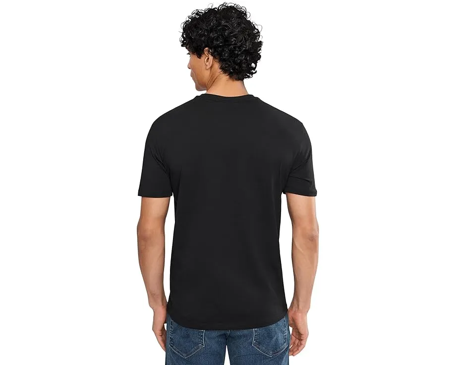 Хлопковая футболка с логотипом Armani Exchange