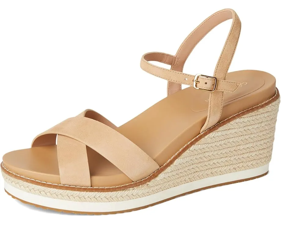 Эспадрильи Cole Haan Cloudfeel Silvee Espadrille Wedges 75mm с перекрестными ремешками