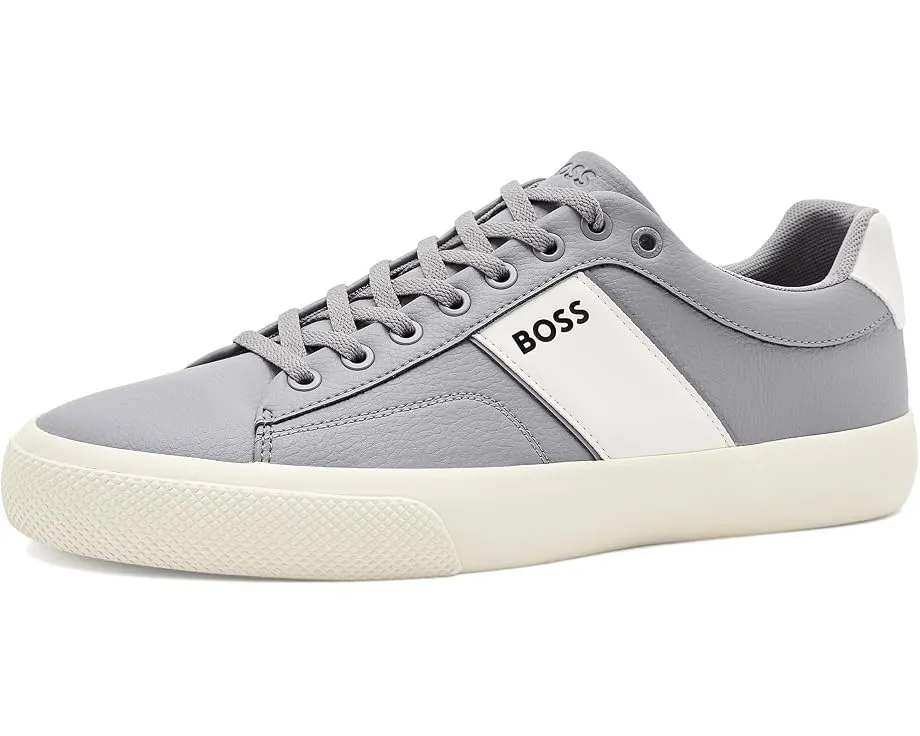 Кеды Aiden Logo Block из кожи от BOSS