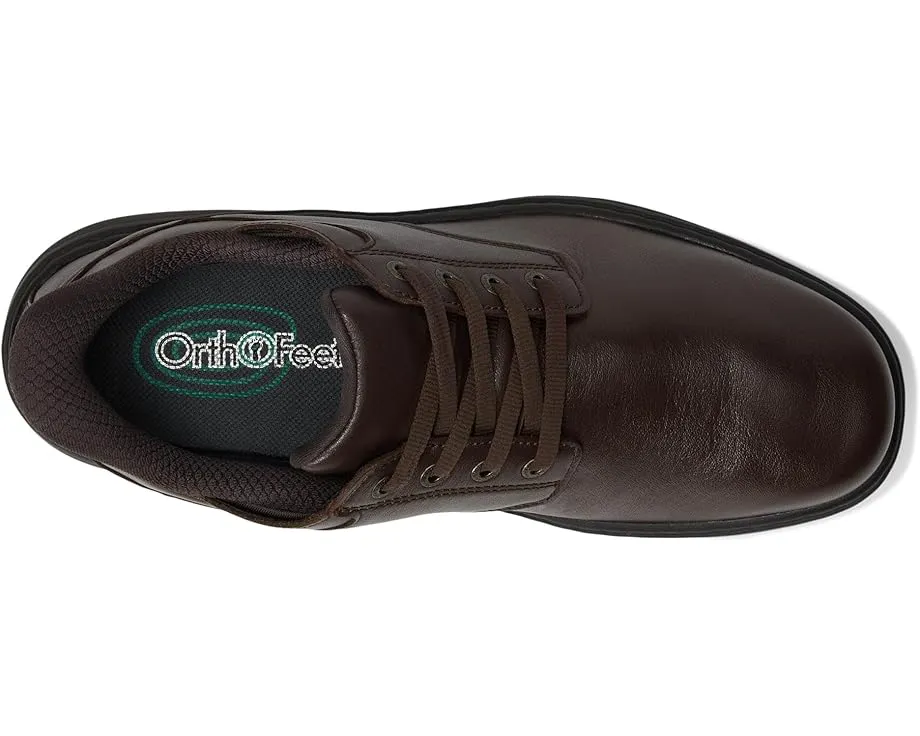 Ортопедические туфли Orthofeet Claude с технологией Ortho-Cushion и широким мысом