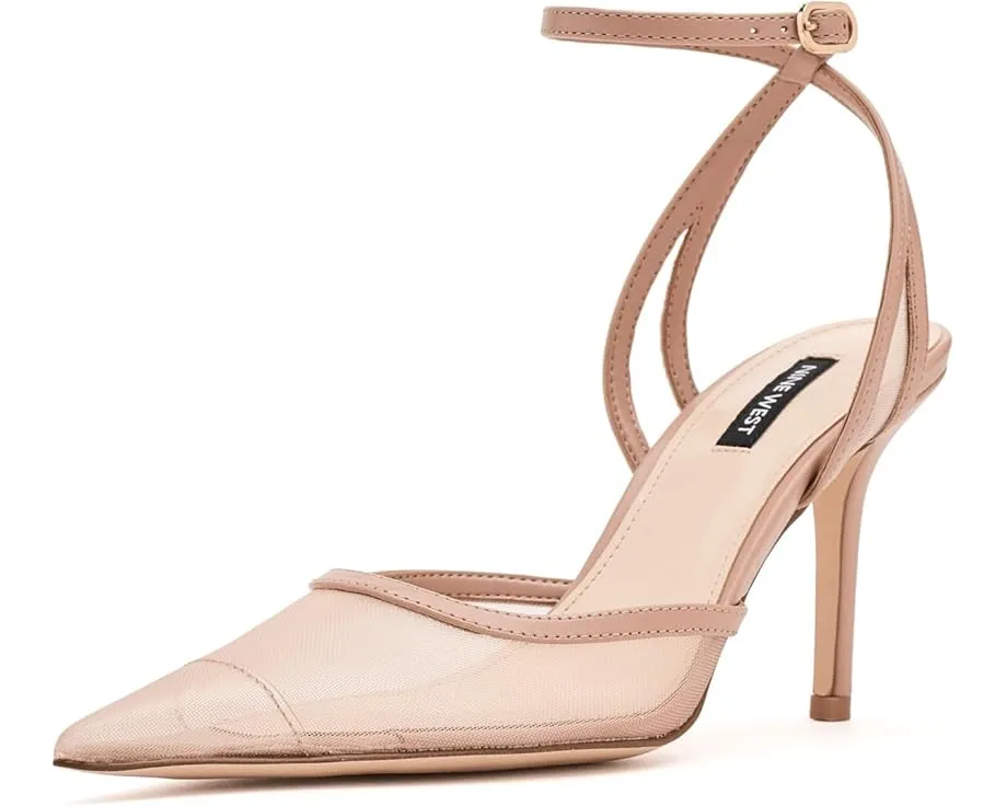Туфли-лодочки Gullia на шпильке с сетчатым верхом и ремешком Nine West