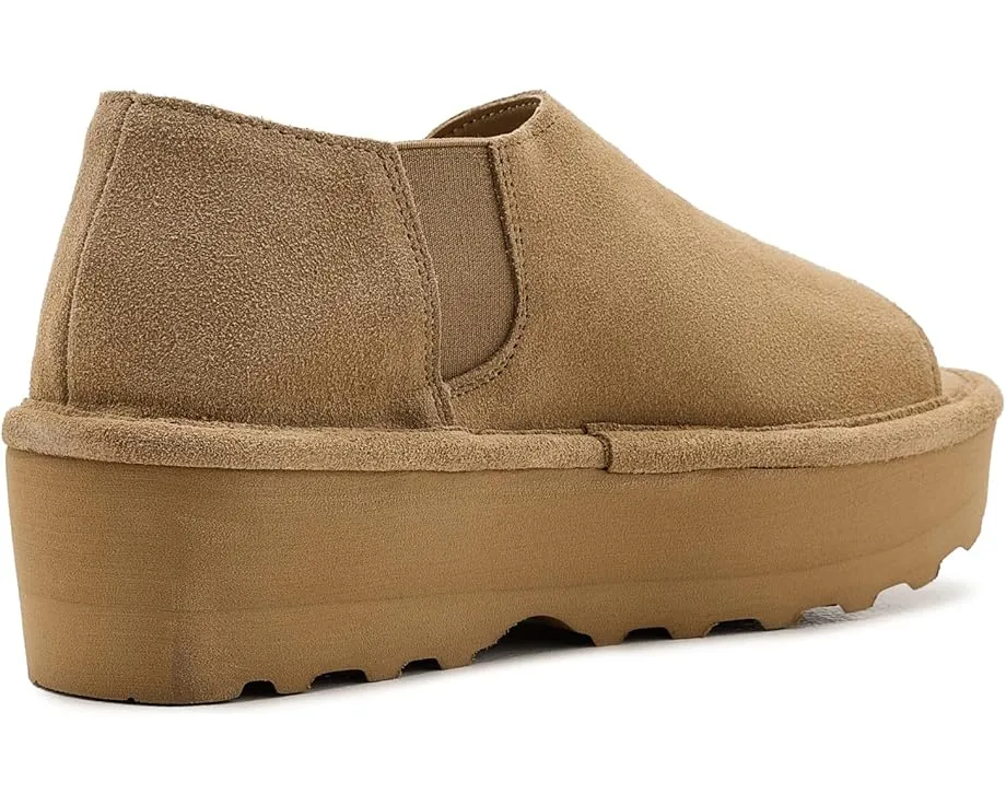 Бренд Bearpaw сандалии Sail на платформе с замшевым верхом