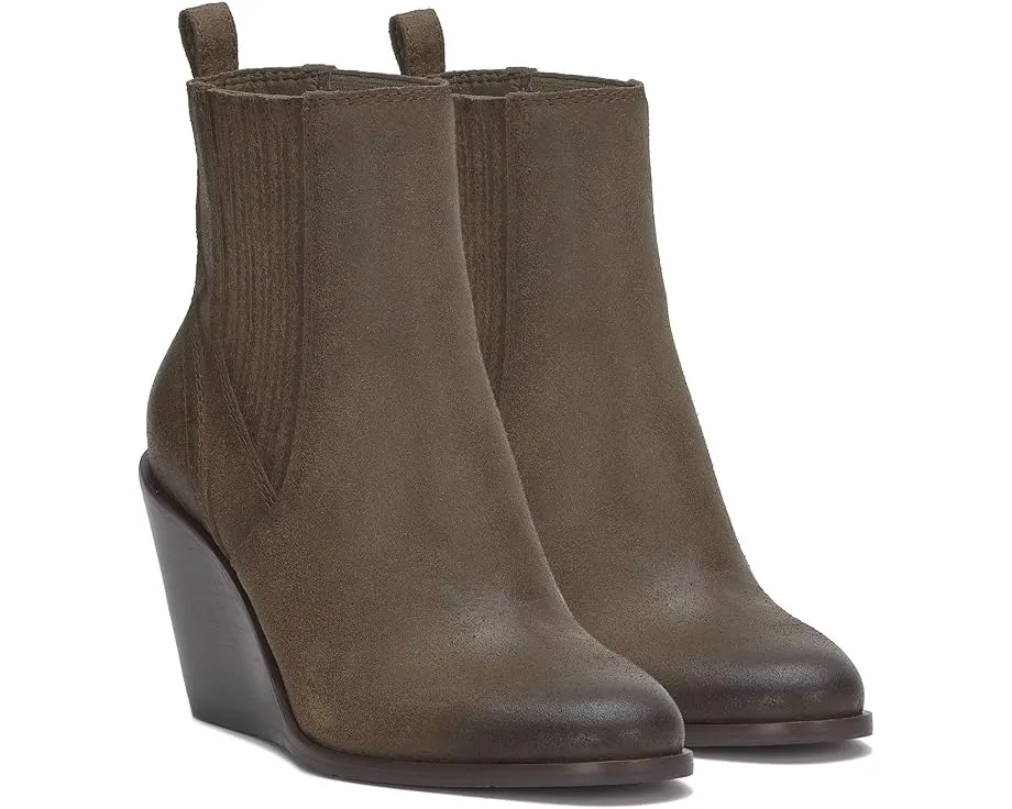 Ботильоны Lucky Brand Wilano на платформе из замши с широким голенищем