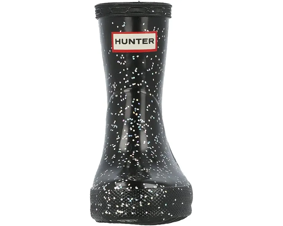 Детские резиновые сапоги Hunter Kids Original First Classic Giant Glitter с блестками