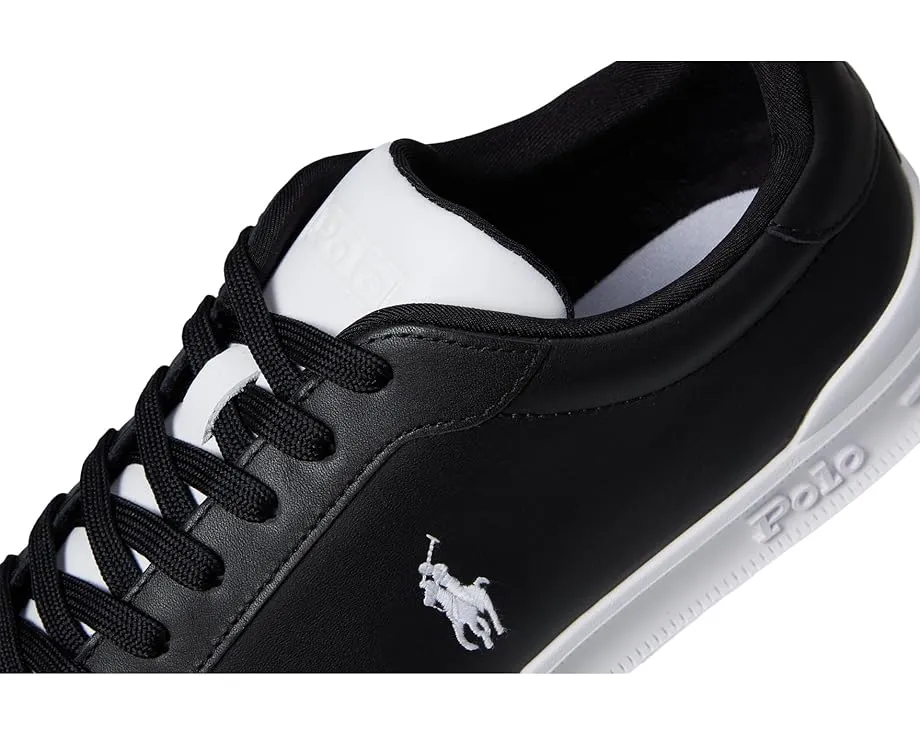 Кожаные кроссовки Polo Ralph Lauren Heritage Court II с круглым носком и резиновой подошвой