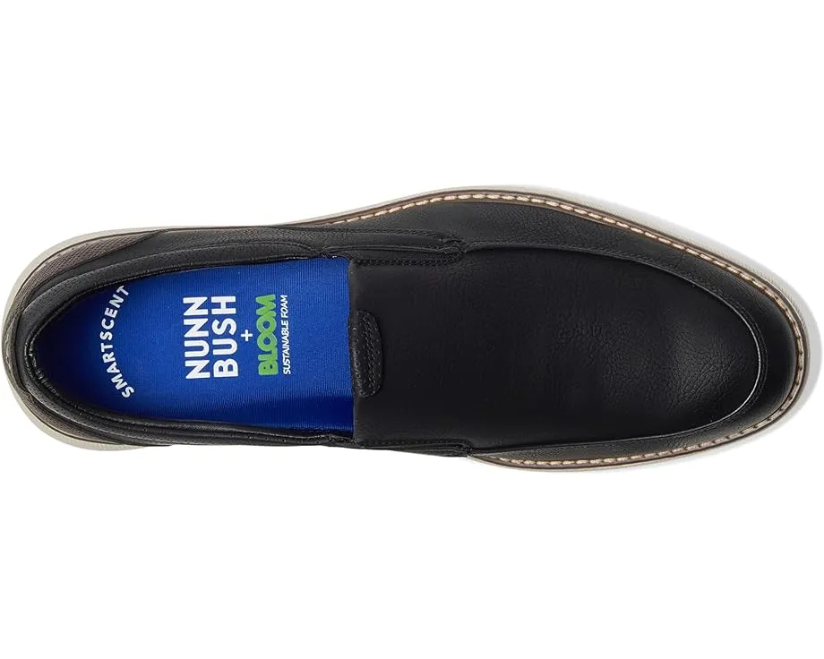 Лоферы Nunn Bush Chase с мокасиновым носком и эластичной вставкой