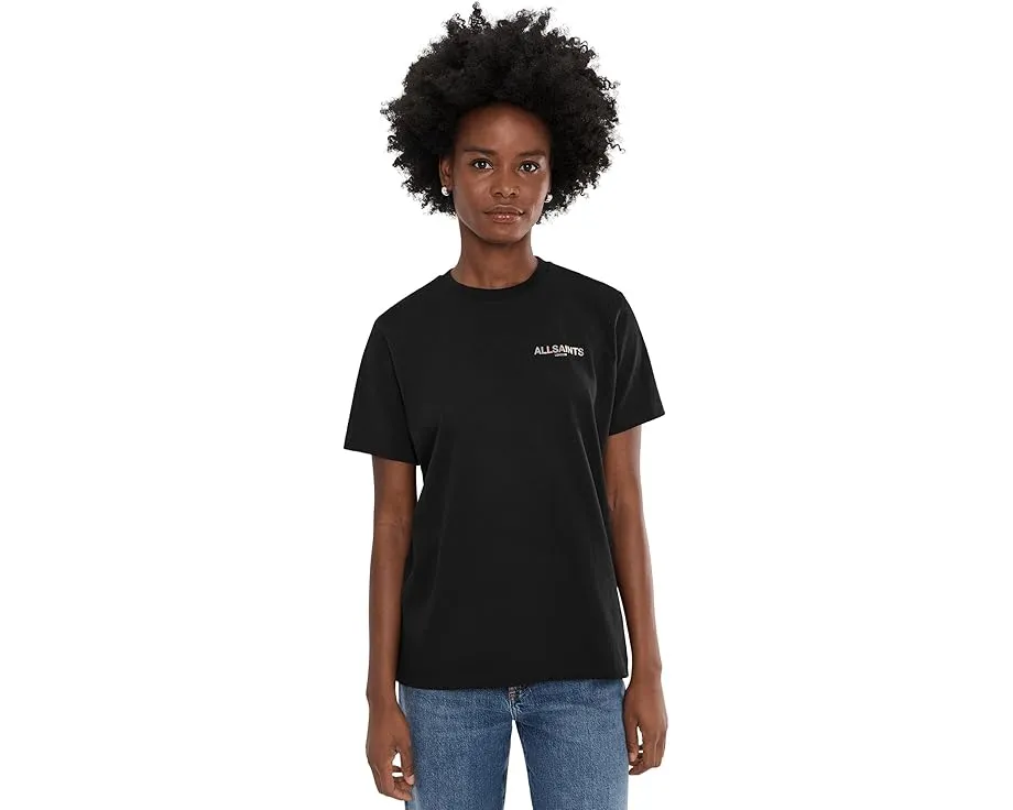 Футболка AllSaints Blaze Bf с принтом и свободным кроем