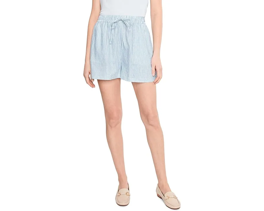 Шорты пляжные Seafolly Beach Club с кулиской из мягкого льна и вискозы