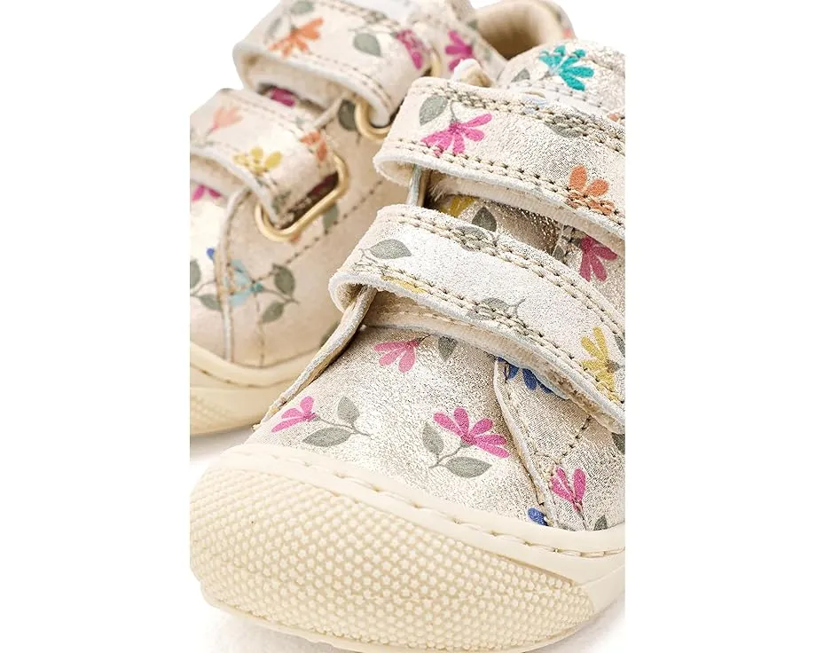 Кроссовки Naturino Cocoon Vl с цветочным принтом и защитным носком