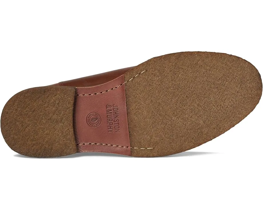 Chelsea ботинки Johnston & Murphy Calder из вощеной замши с контрастной отделкой