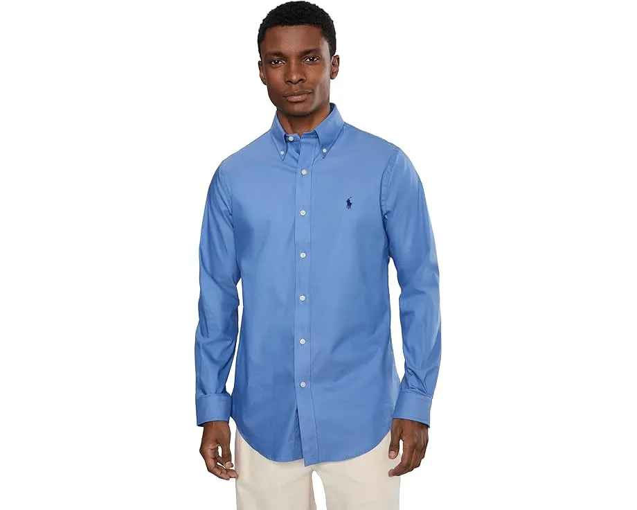 Рубашка Polo Ralph Lauren Classic Fit Performance Twill с клеткой и стрейч